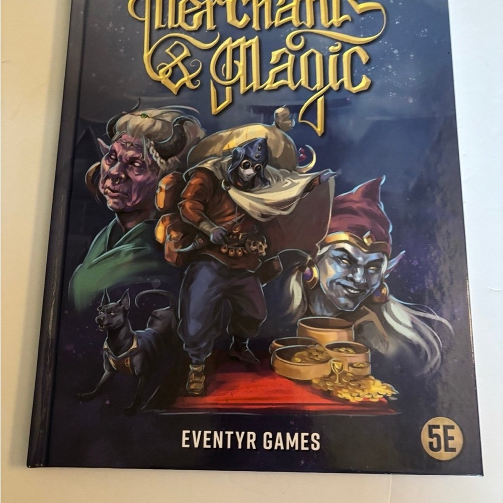 Wanderer’s Guide To Merchants & Magic Dungeons & Dragons DnD book EUC